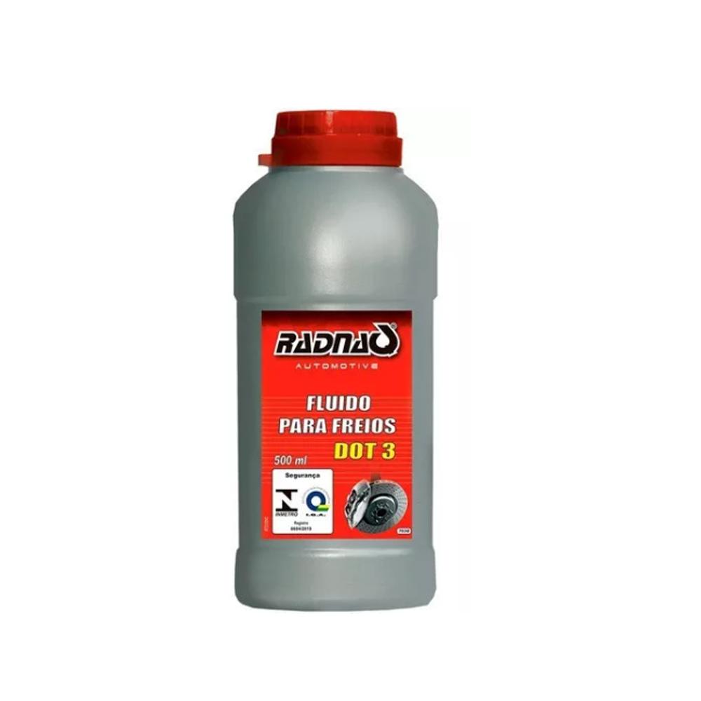 FLUIDO DE FREIO RADNAQ DOT3 - 500ML